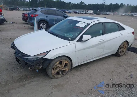 2022 Hyundai Elantra Sel z USA, uszkodzony, nr VIN 5NPLN4AG7NH068727